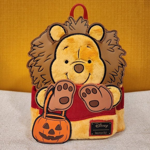 Loungefly Disney Winnie the Pooh Lion Halloween Costume Cosplay Mini Backpack main image 10